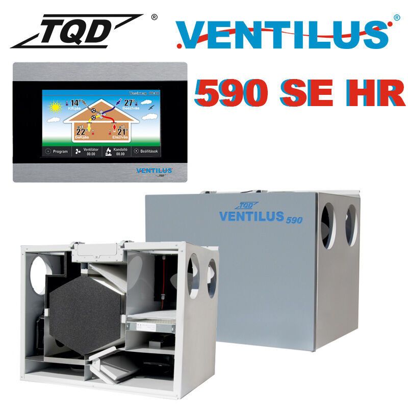 Ventilus 590 SE hővisszanyerős szellőzőgép