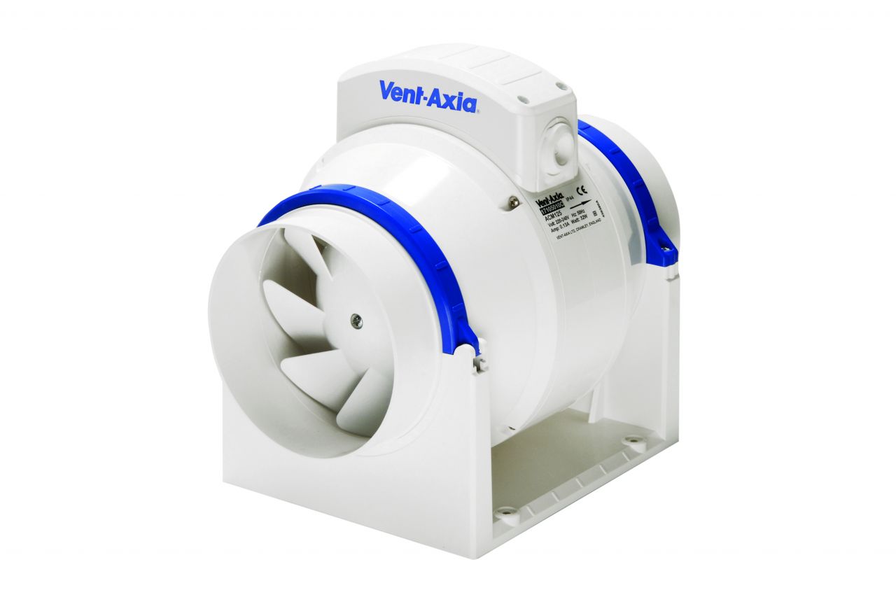 ACM 150 T félradiális csőventilátor időkapcsolóval ACM 150 T félradiális csőventilátor időkapcsolóval