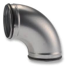 HBDG 90°/200mm préselt könyökidom gumitömítéssel